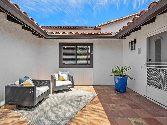 Courtyard by the front entrance.