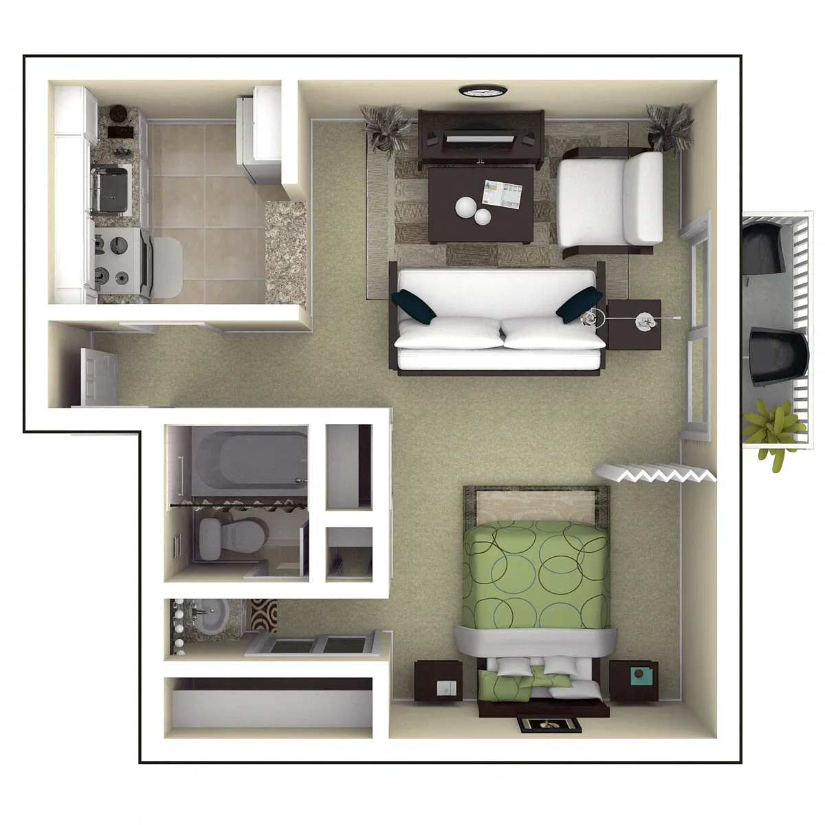 Floor plan Residence 1 Luxury