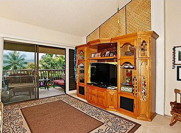 Living Room w/Vaulted Ceilings