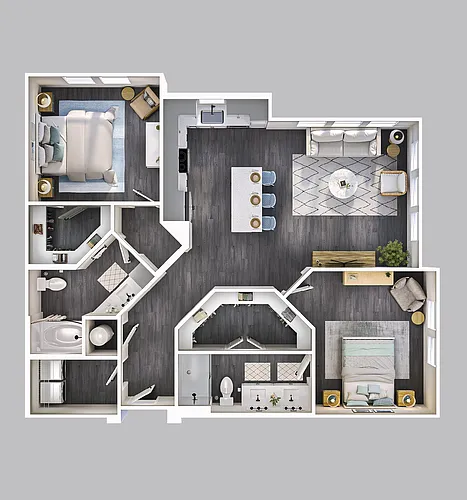 Floor plan QUEENS SQUARE