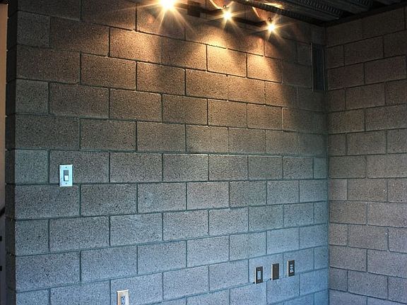 1st floor block walls
