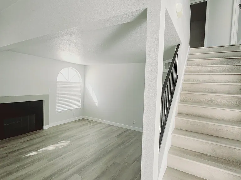 view of living room from foyer