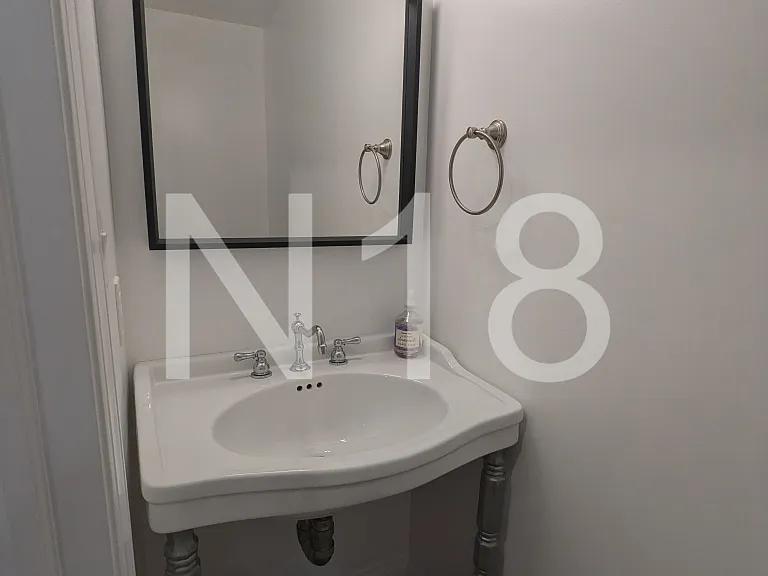 Half bath on main floor
