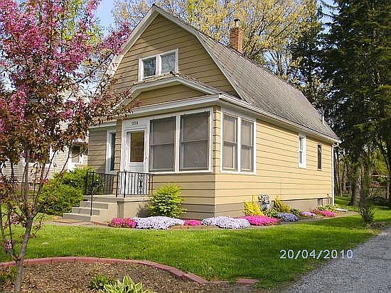 Front of the Home in Spring