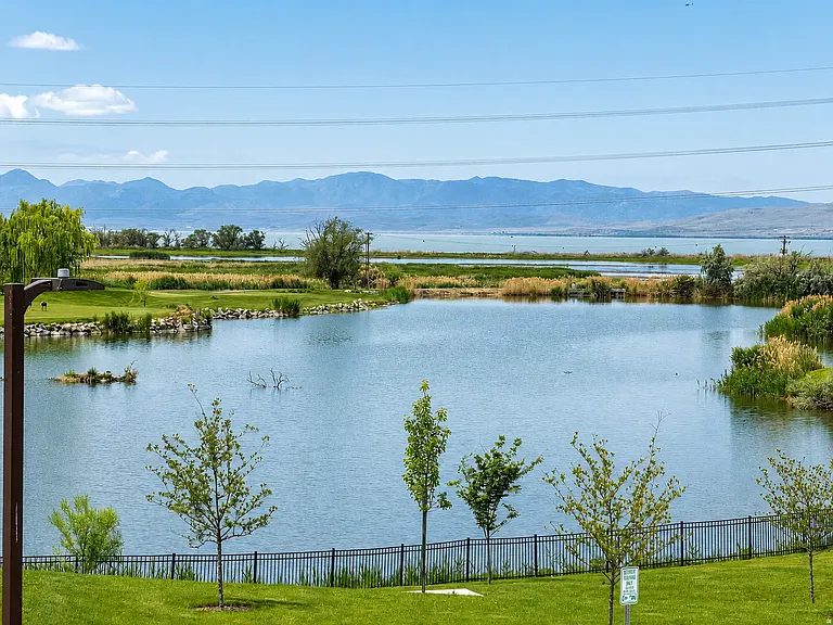 Lake View from Front Porch