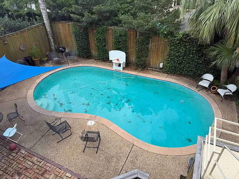 Above Pool View
