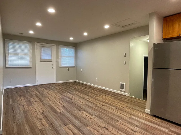 Living room looking from kitchen