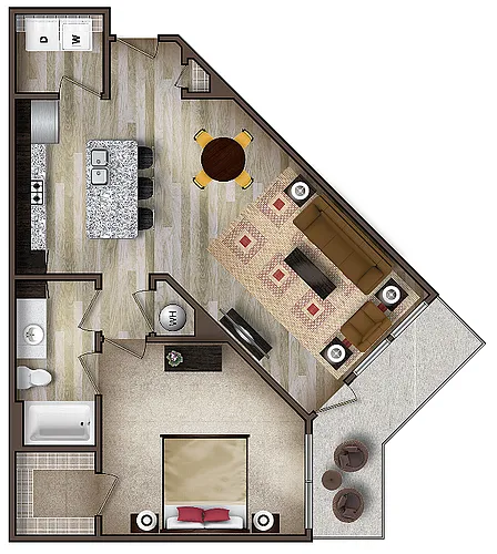 Floor plan James - Retail