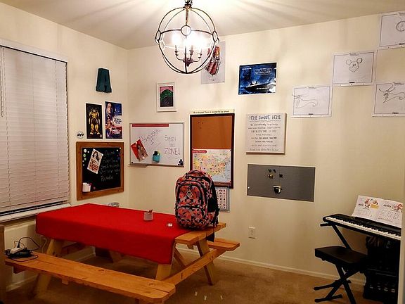 Ideal space for office, classroom or formal sitting area.