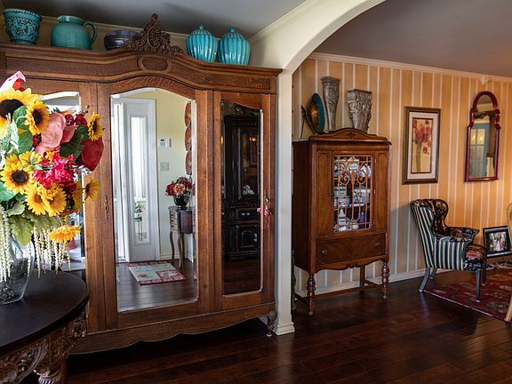 As you enter the front door