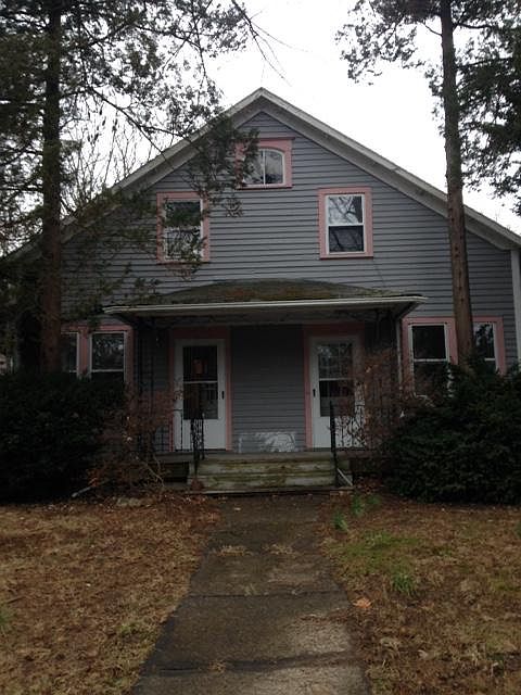 Front view - rental is half of house on the left side