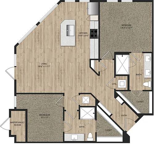 Floor plan B2a