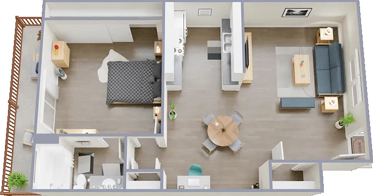 Plan A Floorplan Diagram