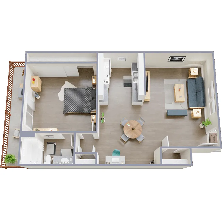 Floor plan Plan A