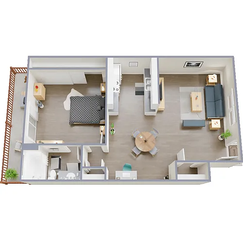 Floor plan Plan A