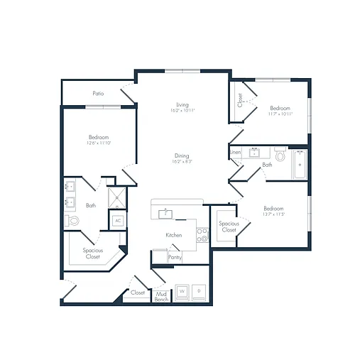 Floor plan C1A