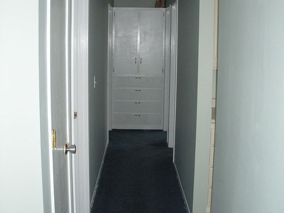 View down the hallway