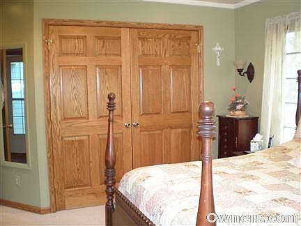 Huge closet in Master Bedroom.