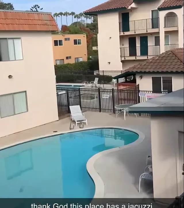 pool and jacuzzi