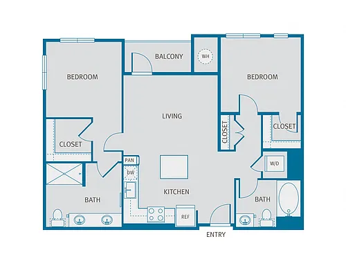 Floor plan B17