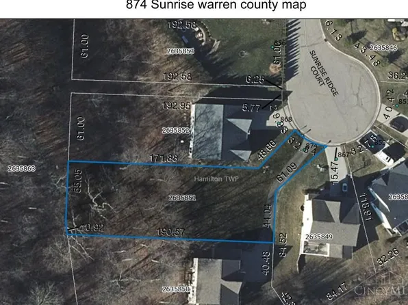874 Sunrise Ridge Ct, Maineville, OH 45039