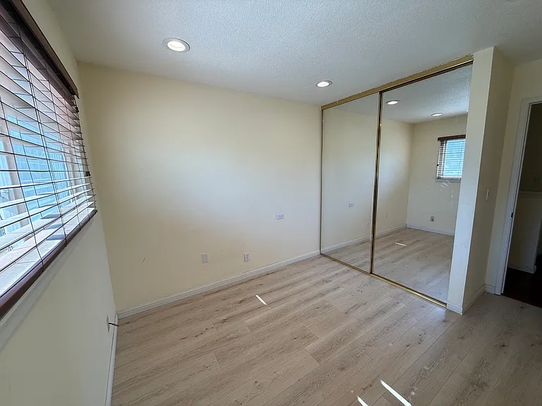 Office room/ bedroom 4 with new wooden flooring