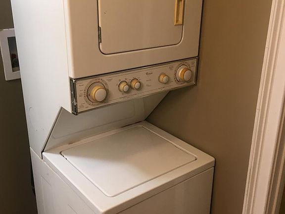 Washer and dryer provided
