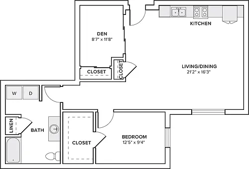 Floor plan A09D
