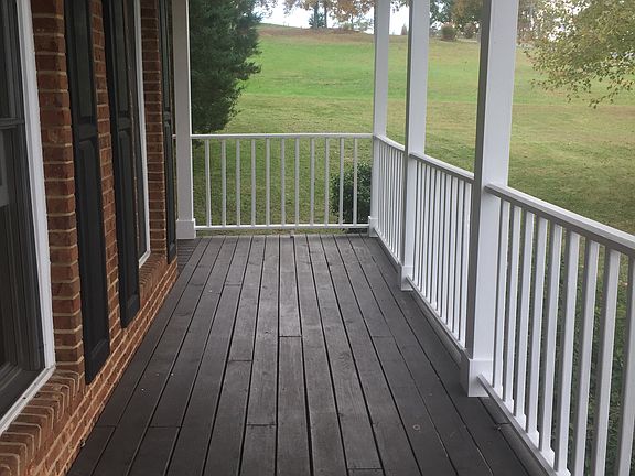 Covered front porch