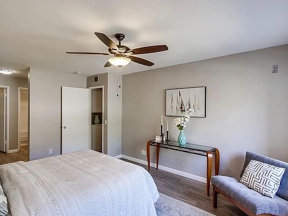 Primary Bedroom - Staged