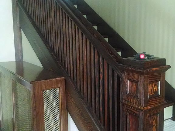 Front entrance stairs