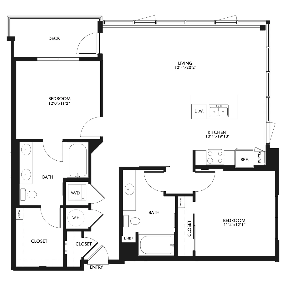 Floor plan B4