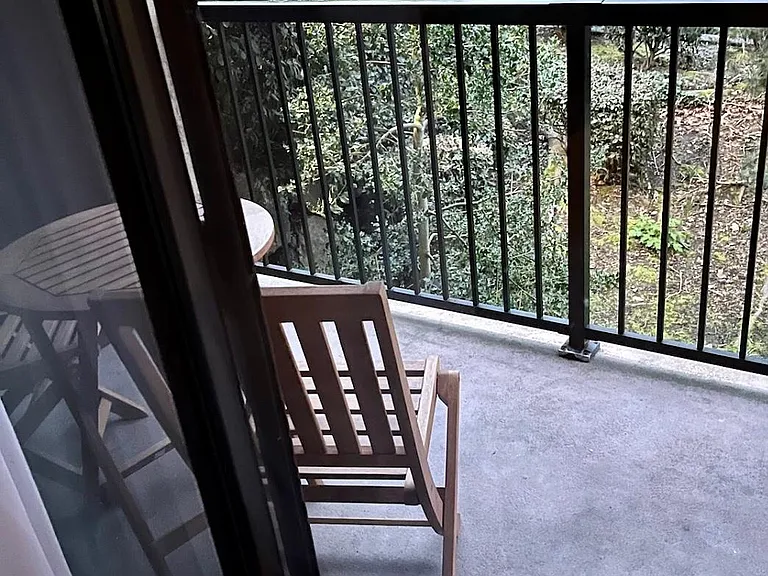 patio with view of garden