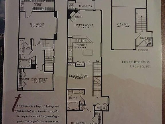 Layout of the townhouse!