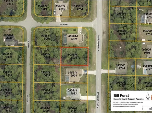N Salford Blvd, North Port, FL 34286