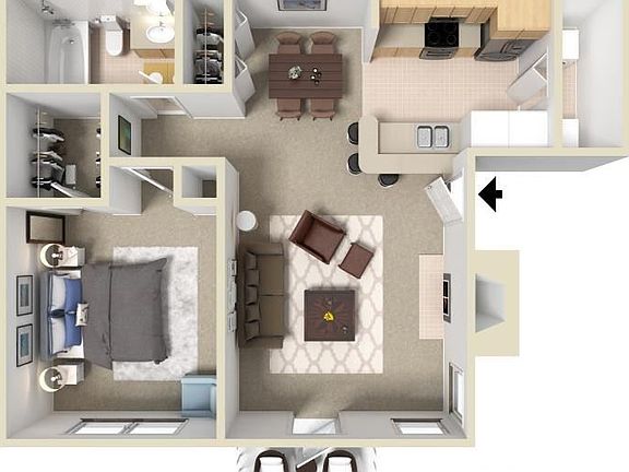 3rd image of 5601 Rosebriar Way APT S204