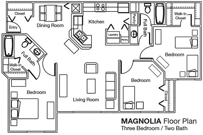 Floor plan 3X2