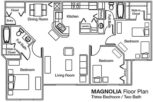 Floor plan 3X2