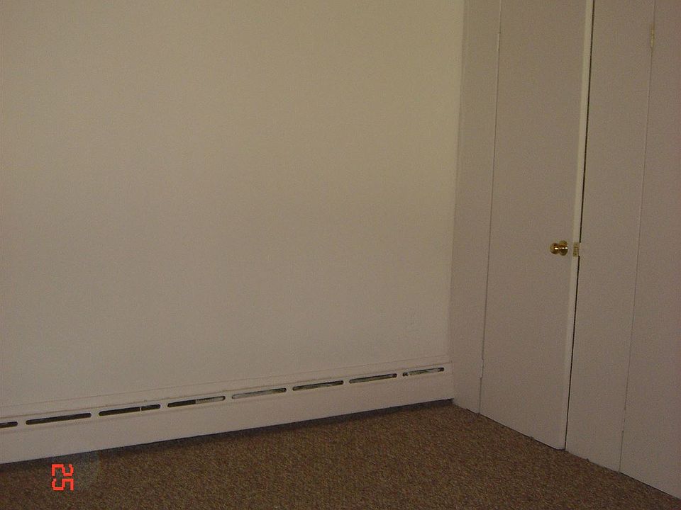 Bed and closets