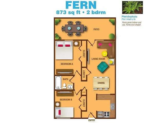 Floor plan Fern