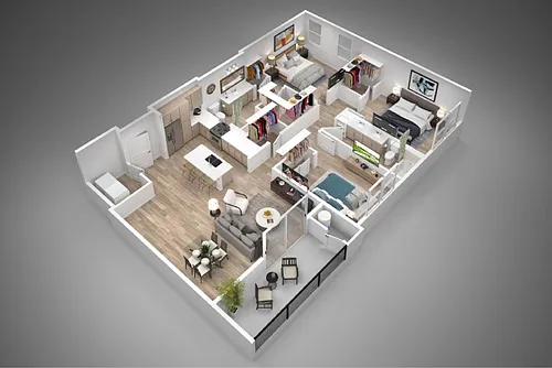 Floor plan The Solstice - C2