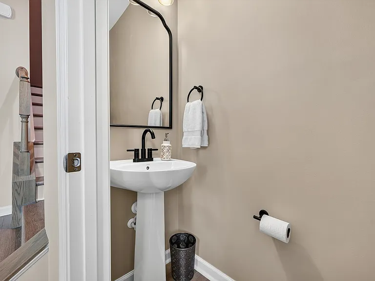 Powder Bath on the 2nd Floor