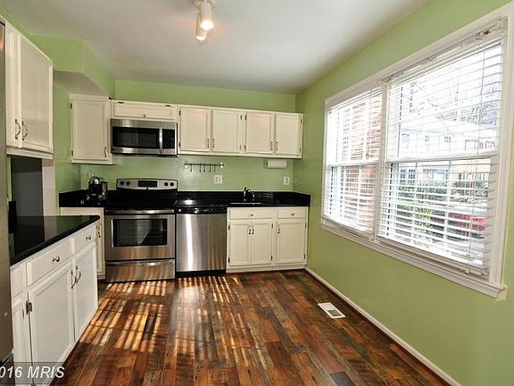 Kitchen with granite counter tops