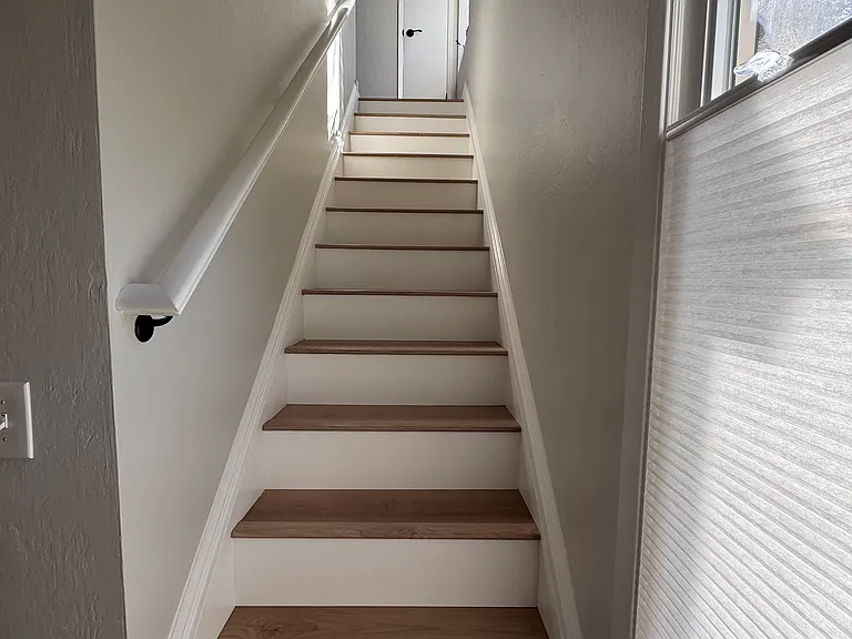 Stairs to the second floor