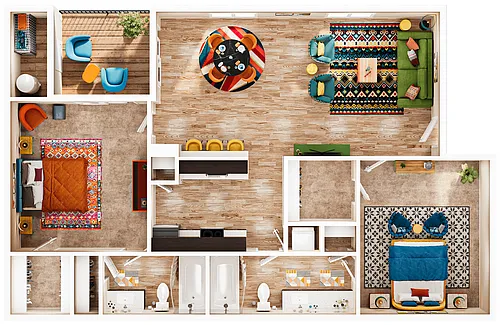 Floor plan B