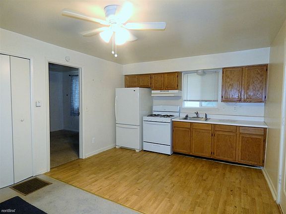 Into kitchen