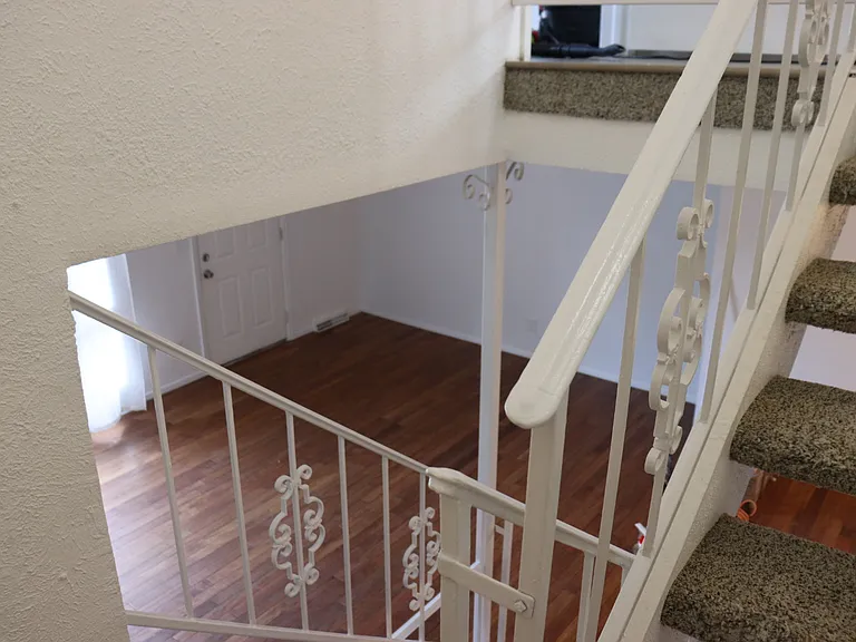 Stairs leading upstairs.