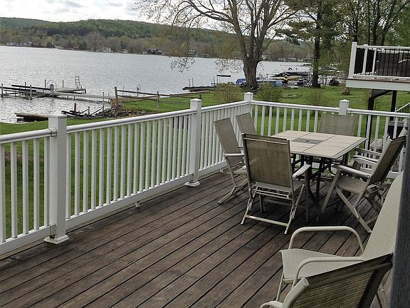 lake front deck