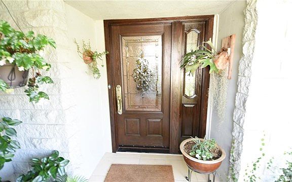 Beautiful Custom Stain Glass Front Door