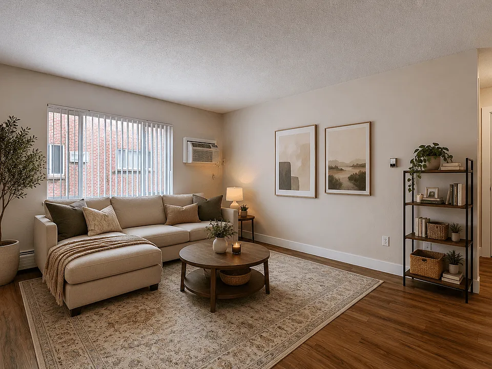 Living Room at Off Broadway Flats